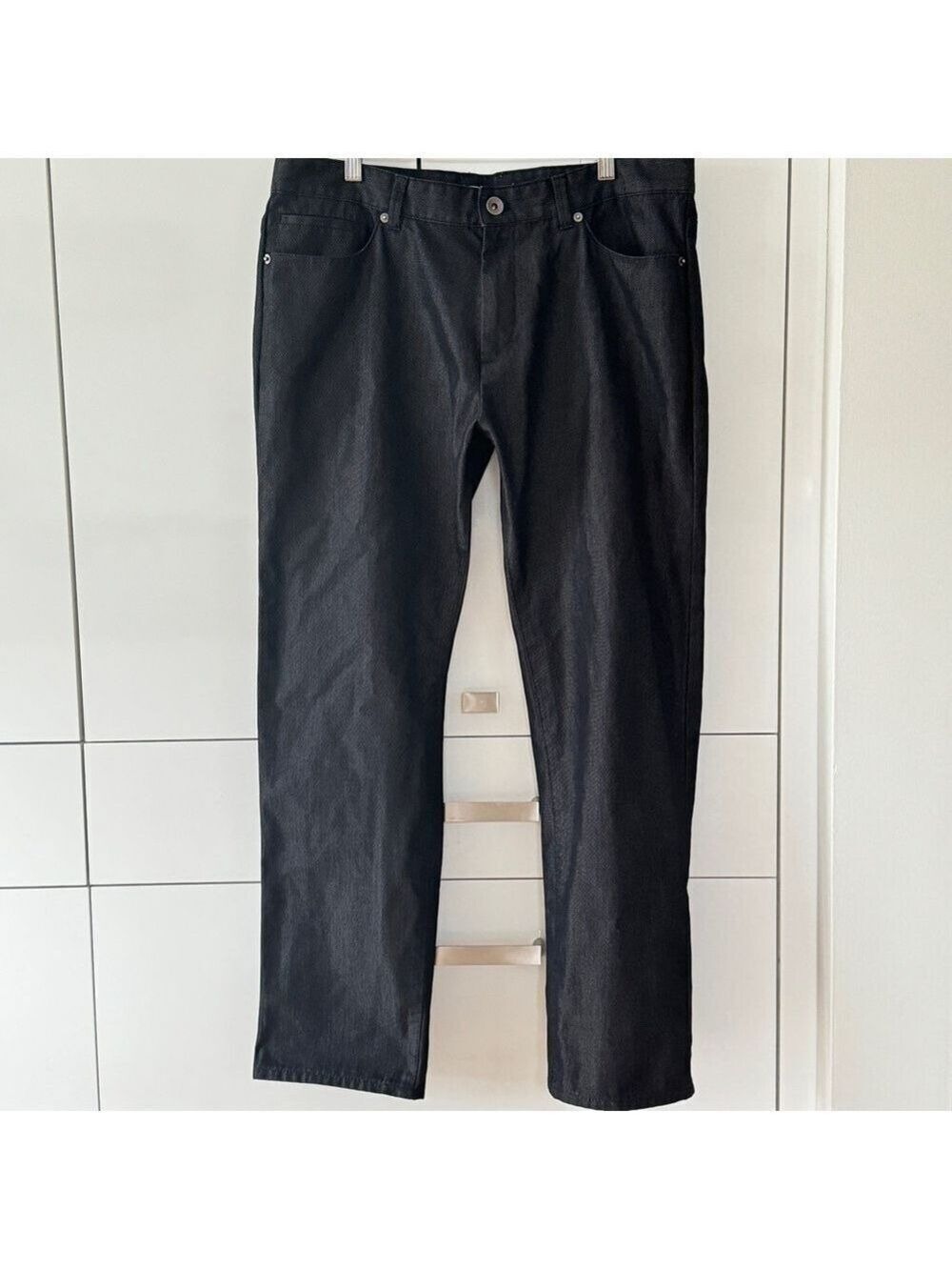 Calvin Klein dark denim slim fit cotton pant